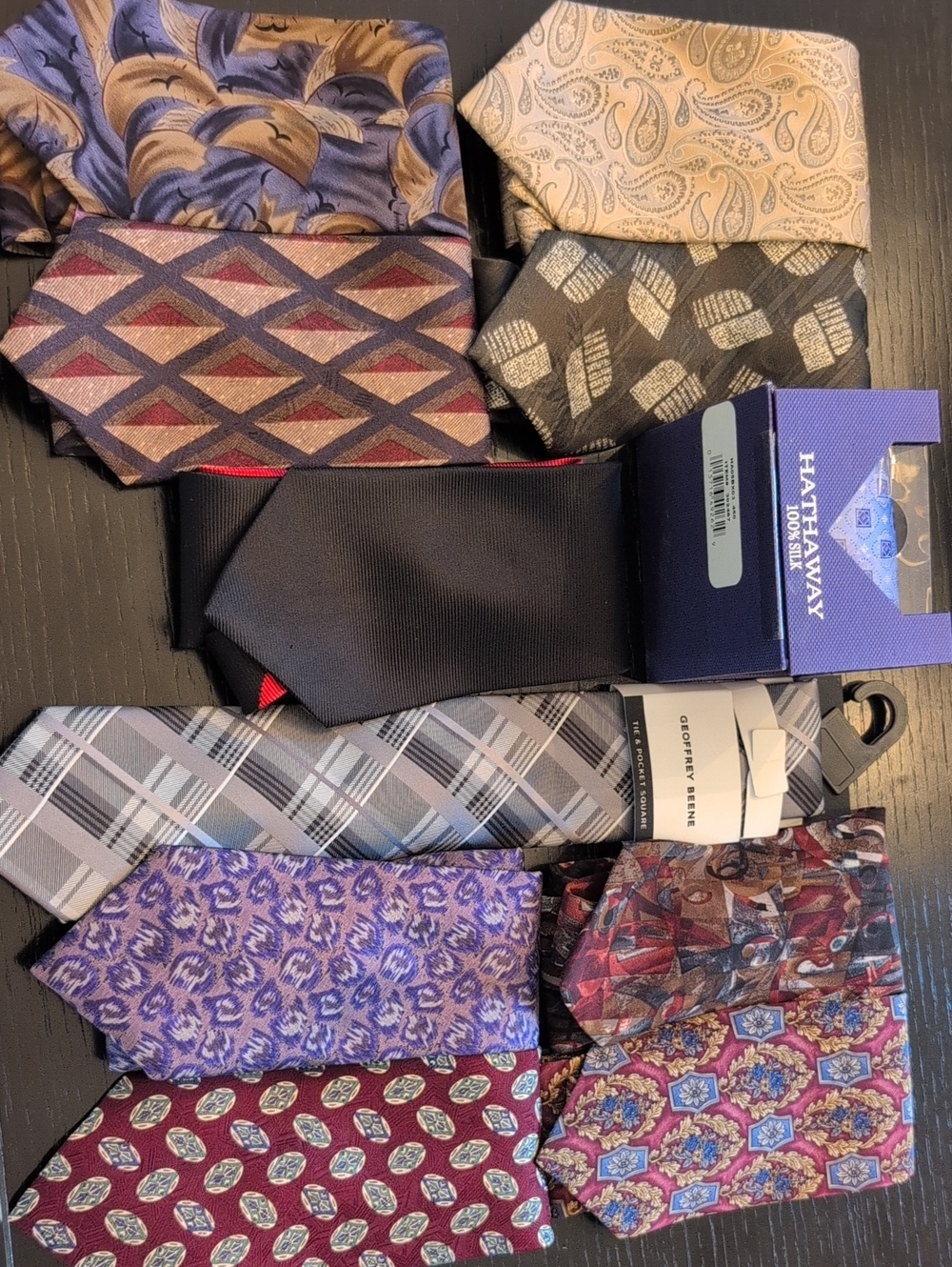 Lot Of 11 Men's Designer Silk Ties